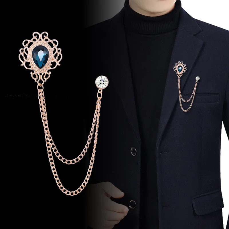 Women'S Accessories Jewelry - Neue Vintage Quaste Kette Strass Kristall