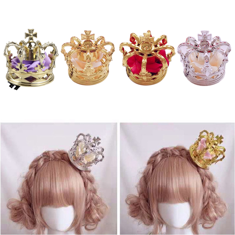 Women Accessories Dropshipping - Lolita Prinzessin 3D Tiara Crown Luxus