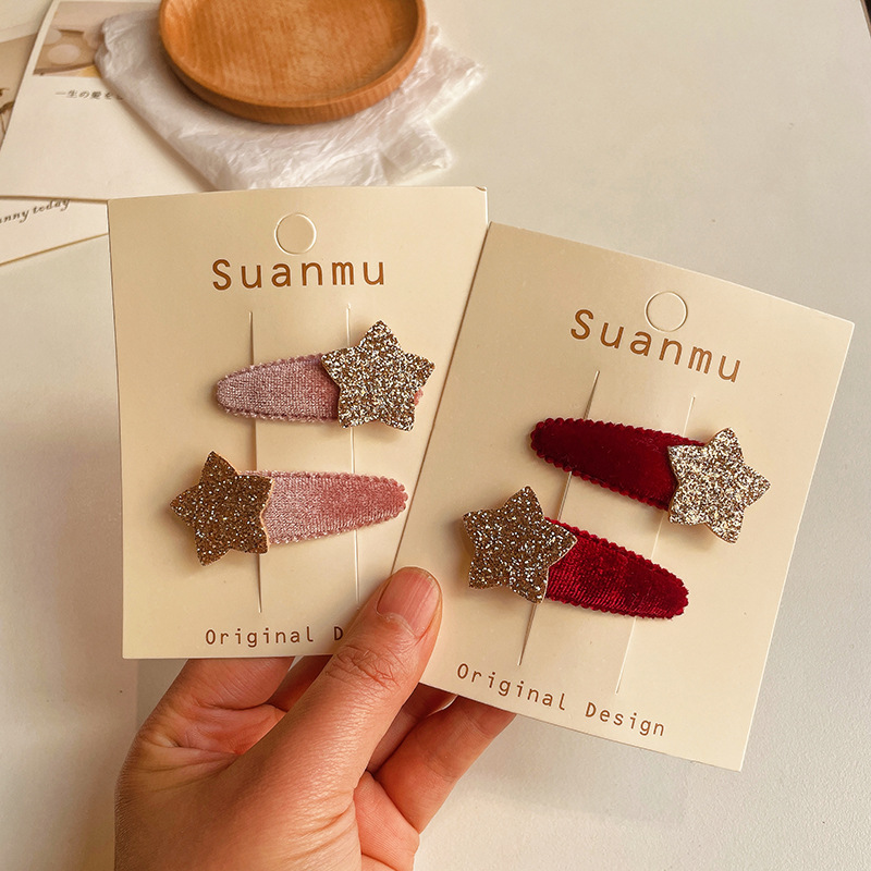 2 stücke Neue Stoff Samt Wasse – Women Accessories Dropshipping Bewertung und Preis