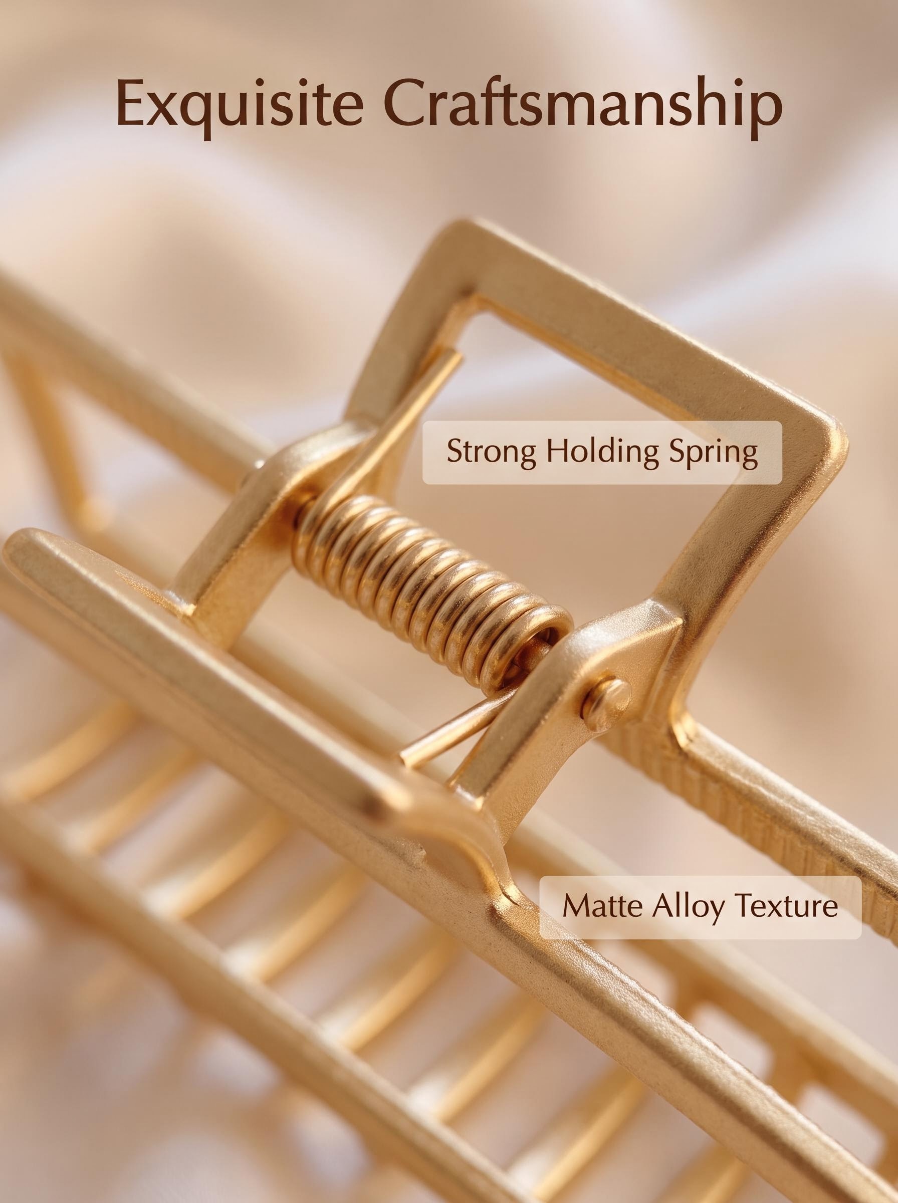 Goldene Metall-Haarklammer für – Women Accessories Online Bewertung und Preis