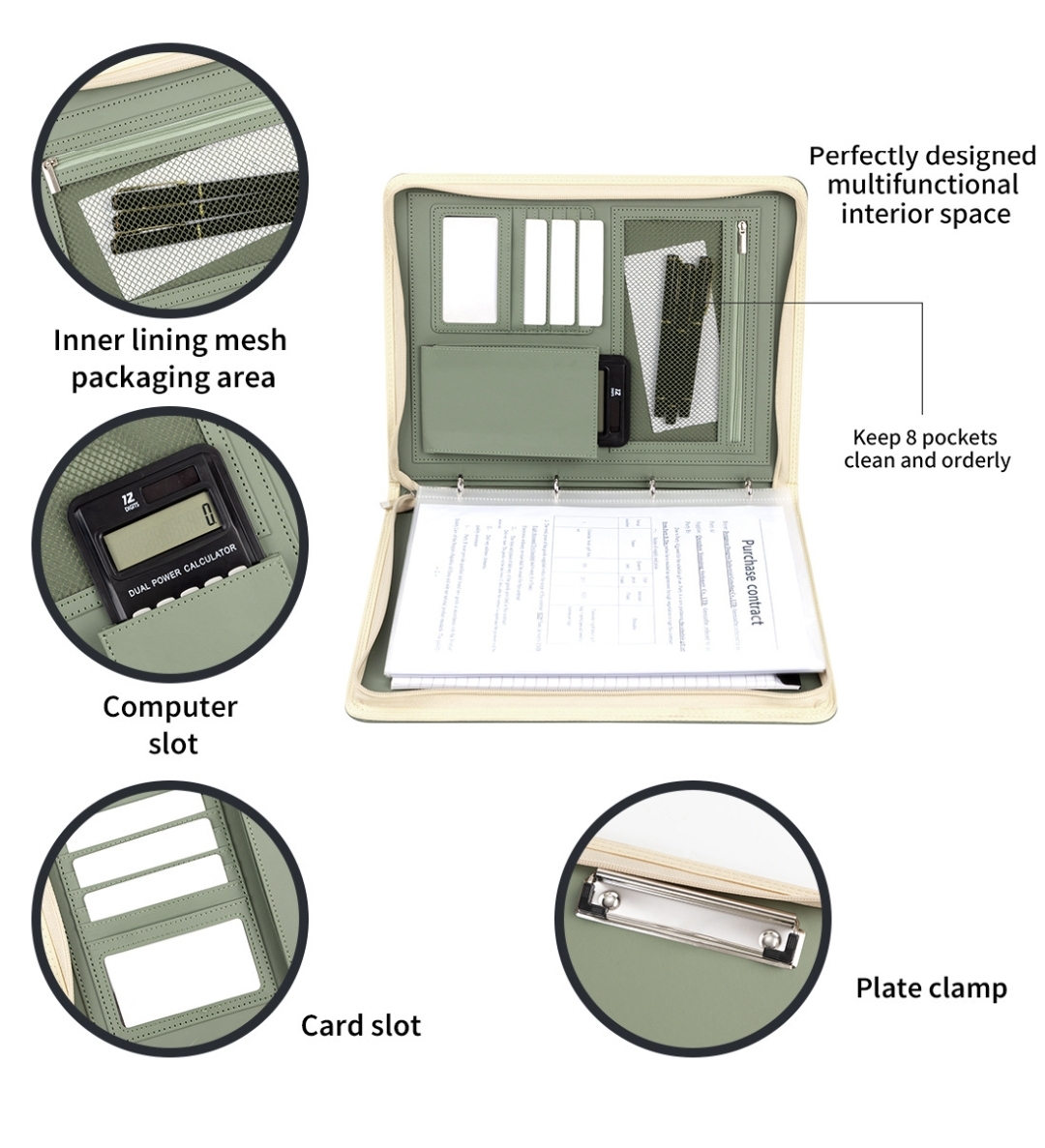 Neuer A4-Padfolio-Ordner mit R – Women Accessories Online Bewertung und Preis