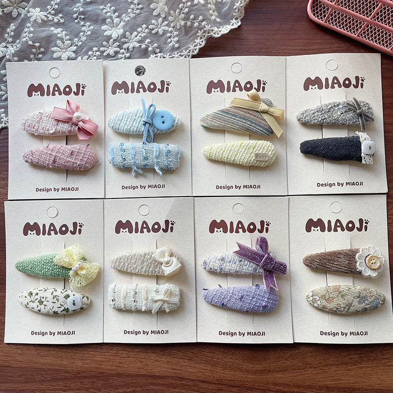 2Pcs Mädchen Süße Haar Clip Ko – Women Accessories Dropshipping Bewertung und Preis
