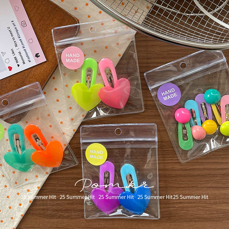 Neue Wassertropfen-Herz-Haarsp – Women Accessories Dropshipping Bewertung und Preis