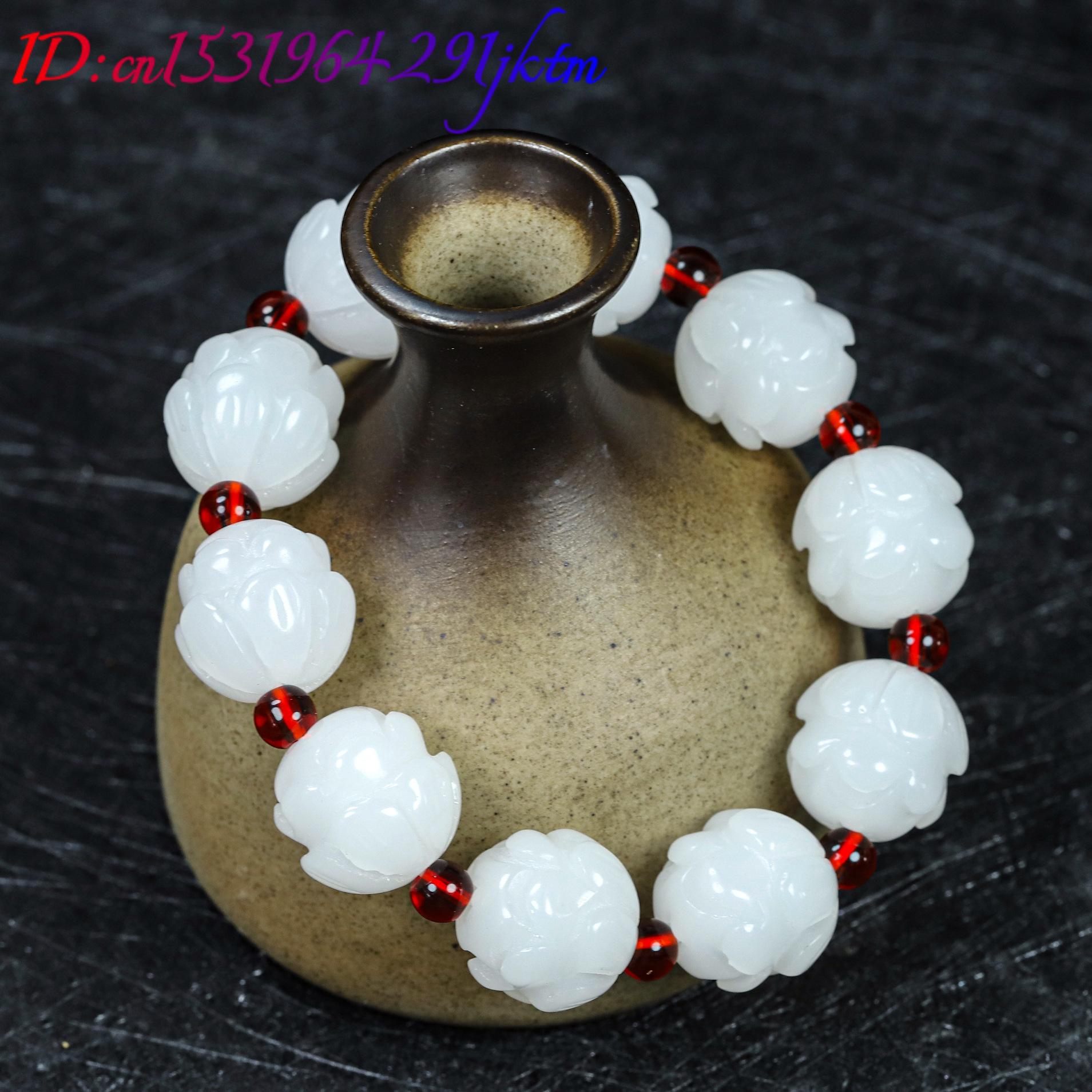 Weißes Armband aus echtem Jade – Women'S Accessories Jewelry Bewertung und Preis