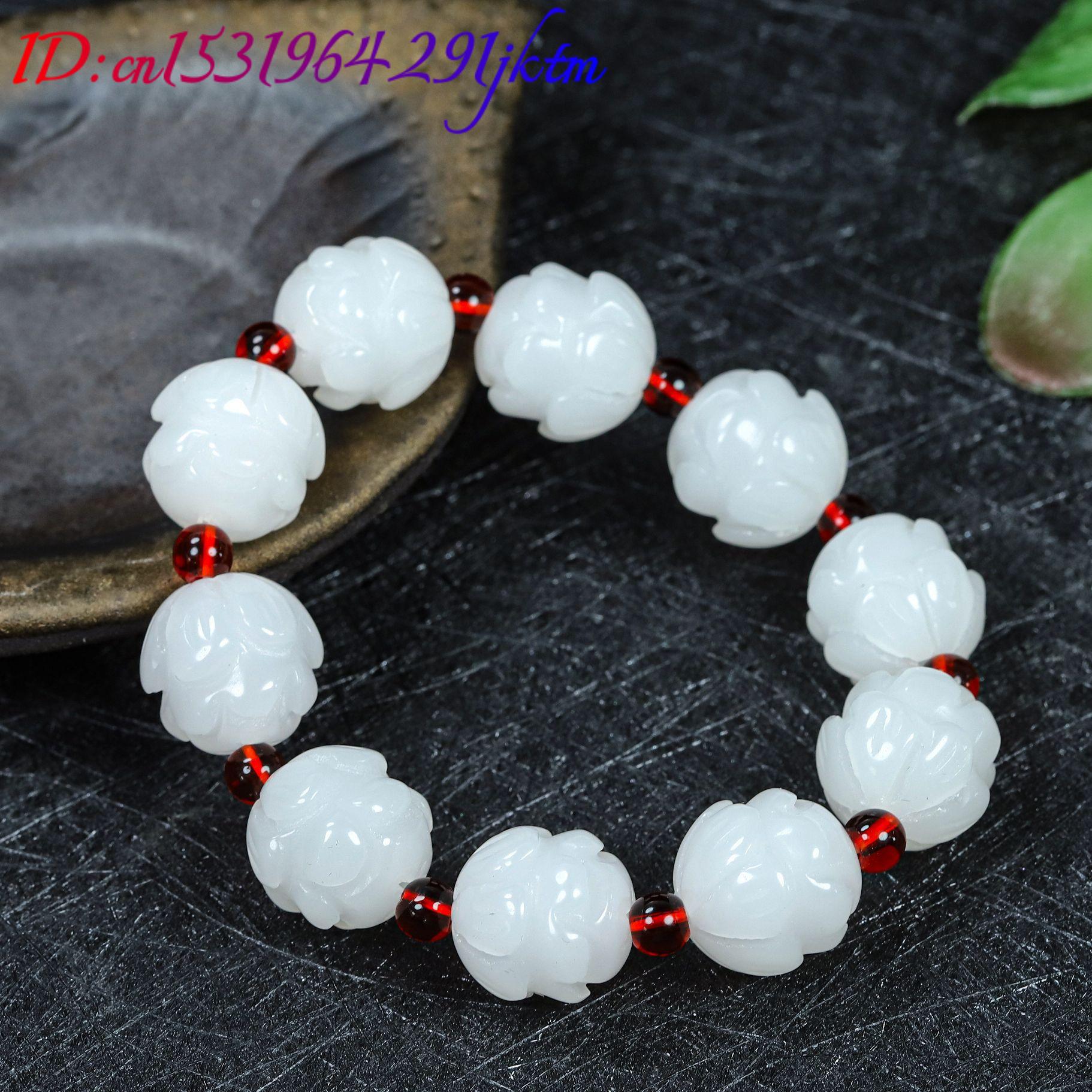Weißes Armband aus echtem Jade – Women'S Accessories Jewelry Bewertung und Preis