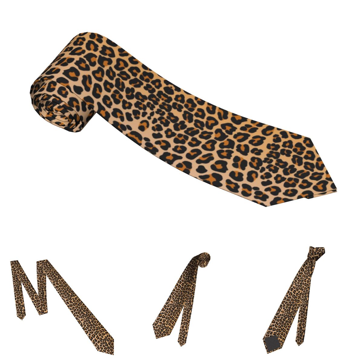 Leopard Männer Frauen Krawatte – Women Accessories Business Bewertung und Preis