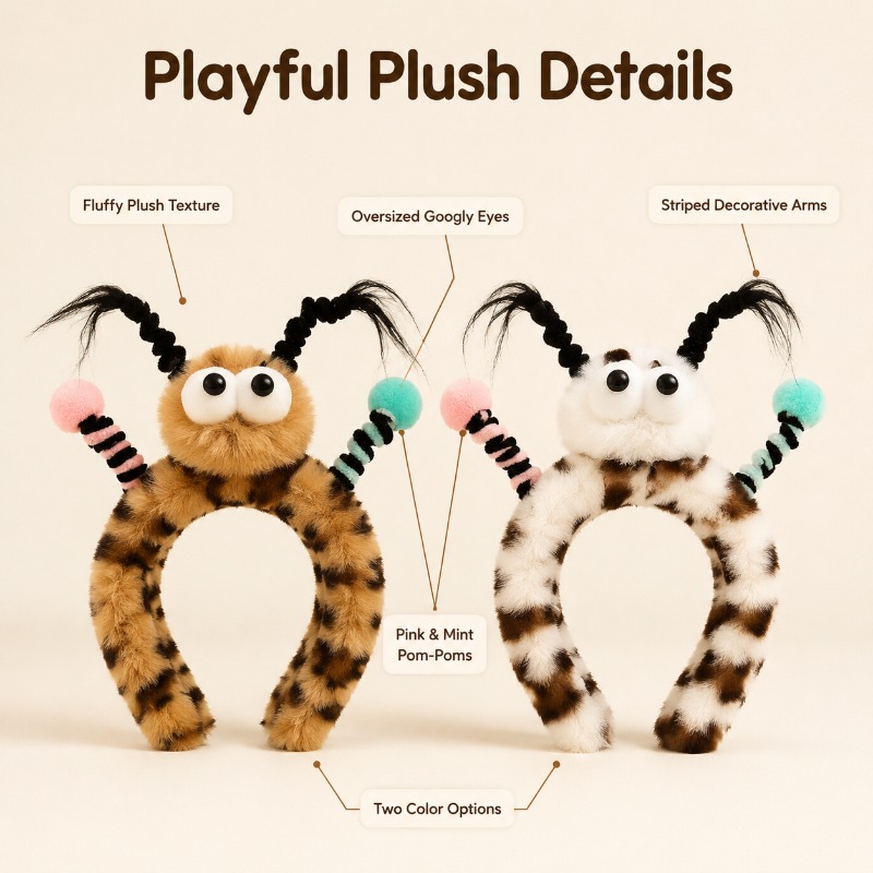 Niedliches Flauschiges Monster – Women Accessories Online Bewertung und Preis