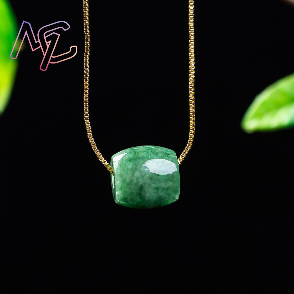 Natürliche echte Jade Perlen A – Accessories Woman Bewertung und Preis