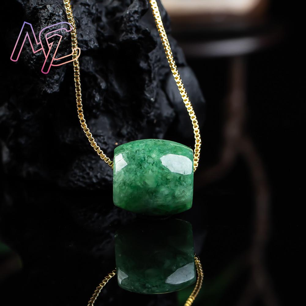 Natürliche echte Jade Perlen A – Accessories Woman Bewertung und Preis