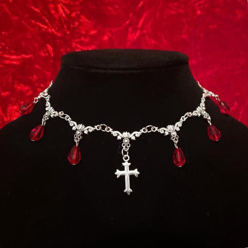 Vampire Bite Colliers Blood Dr – Women'S Victorian Accessories Bewertung und Preis